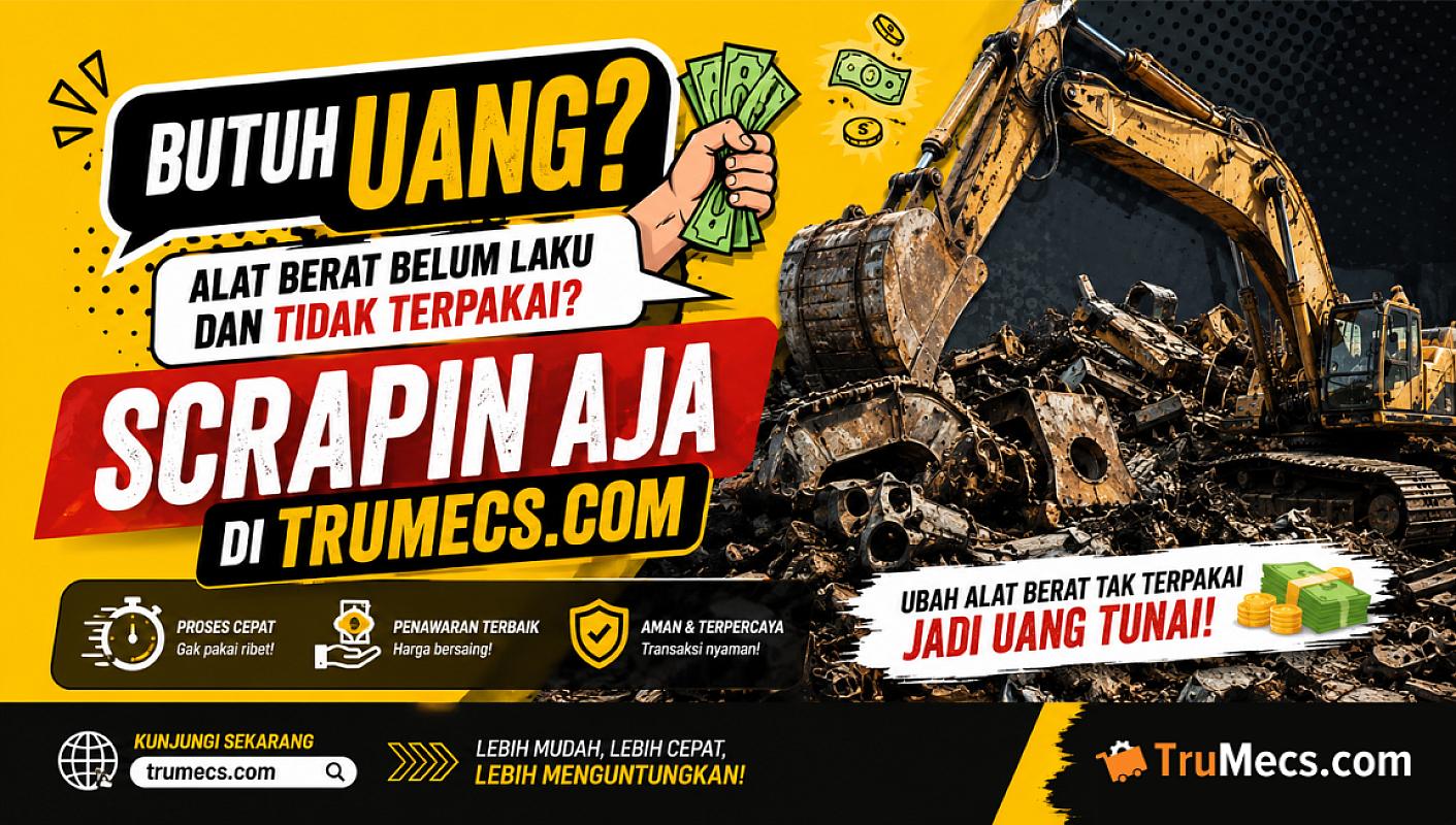 Scrap alat berat di trumecs.com